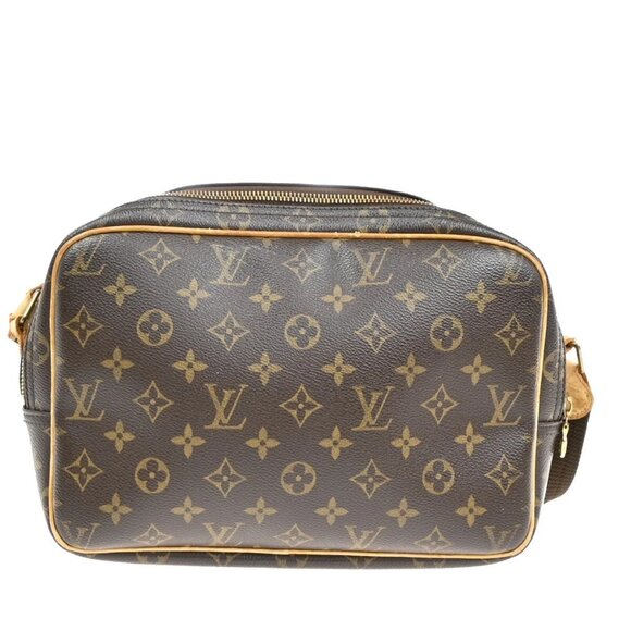 LOUIS VUITTON Reporter PM Crossbody Shoulder Bag Monogram Leather M45254 82EF153 - Picture 3 of 16